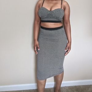 2 piece skirt set